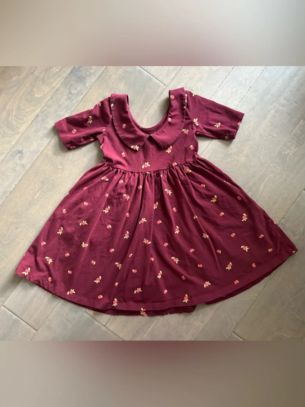 Hanna Andersson Collared Skater Dress with Pockets